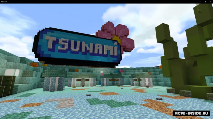 Tsunami — Minecraft xarita, rasm 1