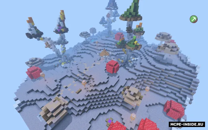 Mob arena: Biomlar — Minecraft xarita, rasm 4