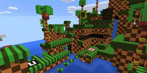 Parkur: Sonic va yashil tepaliklar zonasi