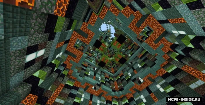 Cheksiz anti-dropper — Minecraft xarita, rasm 1