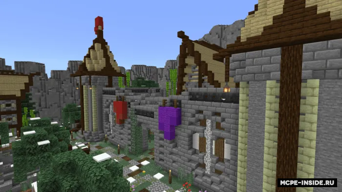 PvP Qal'a — Minecraft xarita, rasm 3
