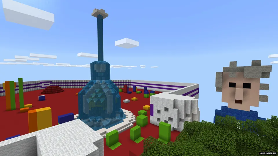 BlastersTNT dan parkur xaritasi — Minecraft xarita, rasm 3