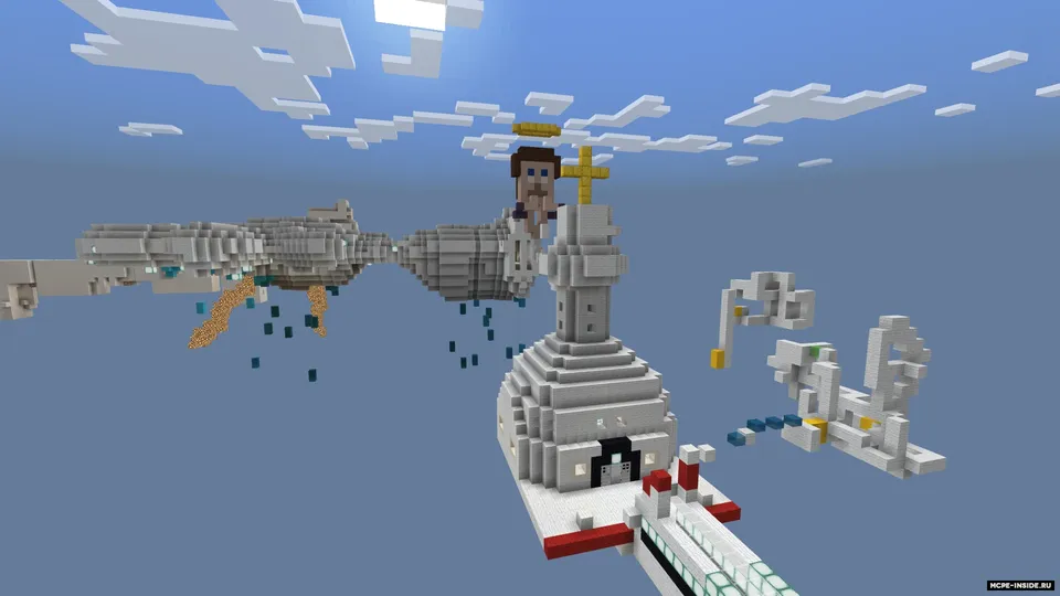 BlastersTNT dan parkur xaritasi — Minecraft xarita, rasm 4