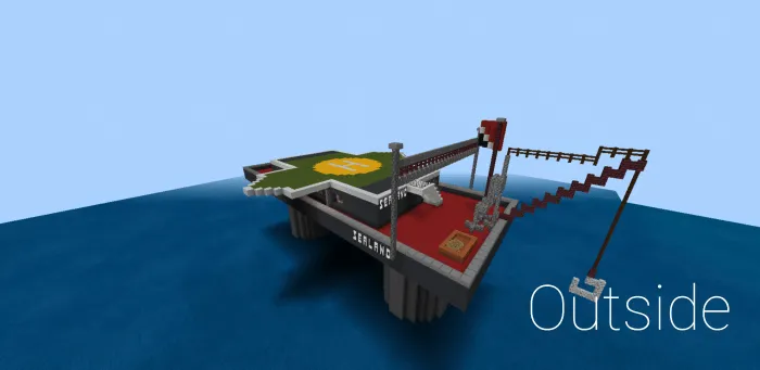 Sealand — Minecraft xarita, rasm 1