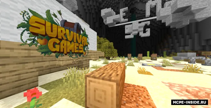 BEMZ dan ochlik o'yinlari — Minecraft xarita, rasm 1