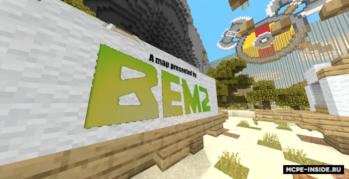 BEMZ dan ochlik o'yinlari — Minecraft xarita, rasm 2