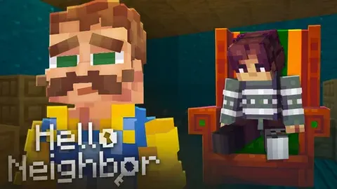 Minecraftda Hello Neighbor!
