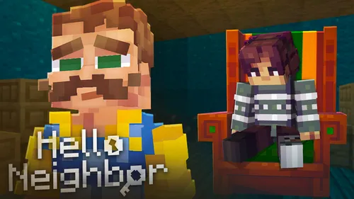Minecraftda Hello Neighbor! — Minecraft mod, rasm 1
