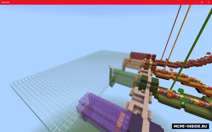 Lucky Block poygasi — Minecraft xarita, rasm 2