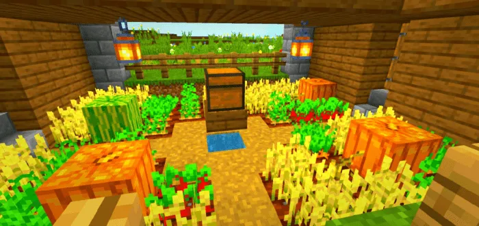 Ikki do'st uchun uy — Minecraft xarita, rasm 2