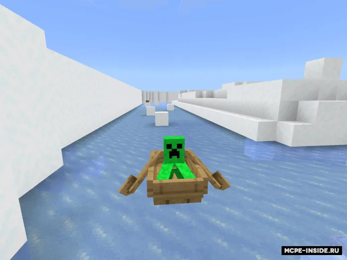 Qayiq poygasi — Minecraft xarita, rasm 1
