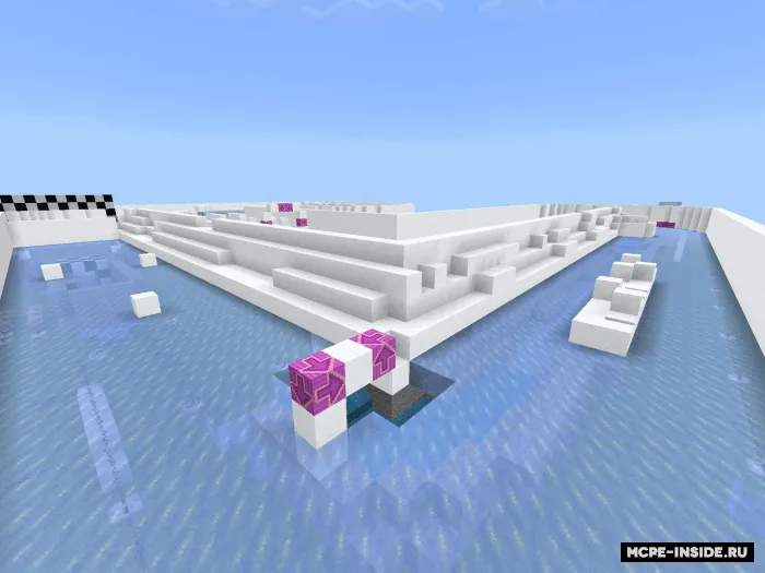 Qayiq poygasi — Minecraft xarita, rasm 3
