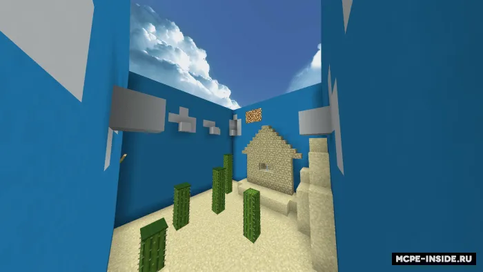 Biomli parkur — Minecraft xarita, rasm 1