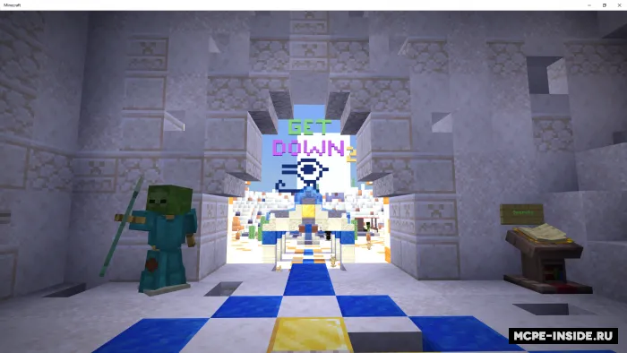 Pastga 2 — Minecraft xarita, rasm 1