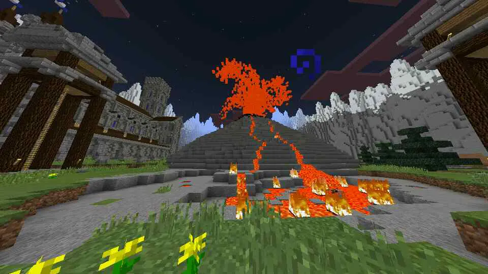 The VolcanPvP Kit PvP — Minecraft xarita, rasm 1