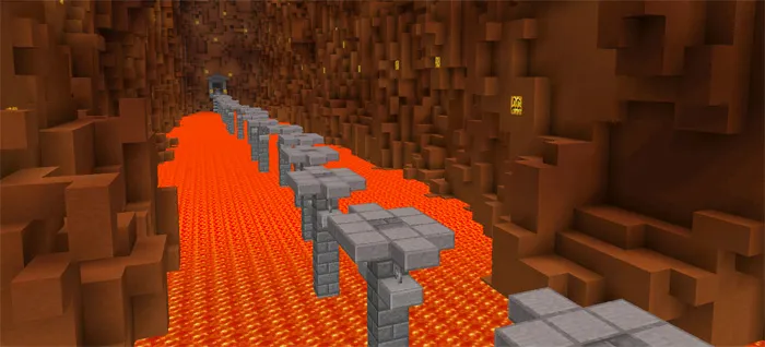 Hardcore Runner III — Minecraft xarita, rasm 2