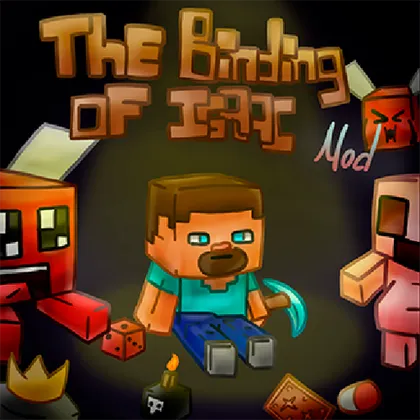 The Binding Of Isaac by Makrerka — Minecraft mod, rasm 1