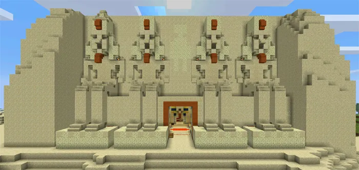 Tomb Crafter 2: Egypt — Minecraft xarita, rasm 1