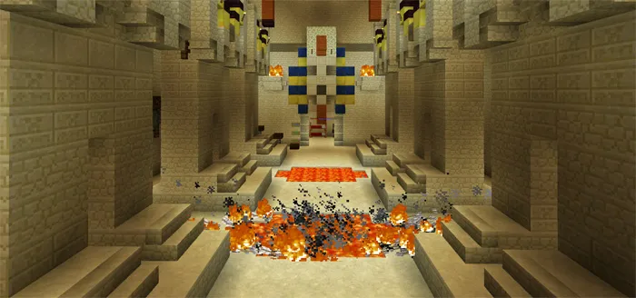 Tomb Crafter 2: Egypt — Minecraft xarita, rasm 2