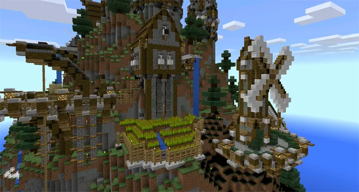 The Rykene Village — Minecraft xarita, rasm 2