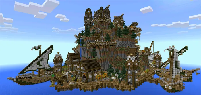 The Rykene Village — Minecraft xarita, rasm 4