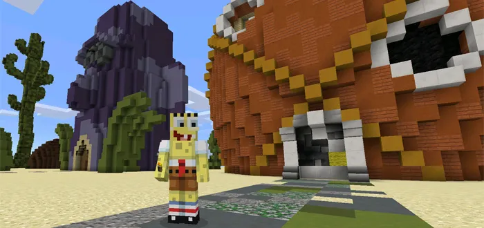 Bikini Bottom City — Minecraft xarita, rasm 1