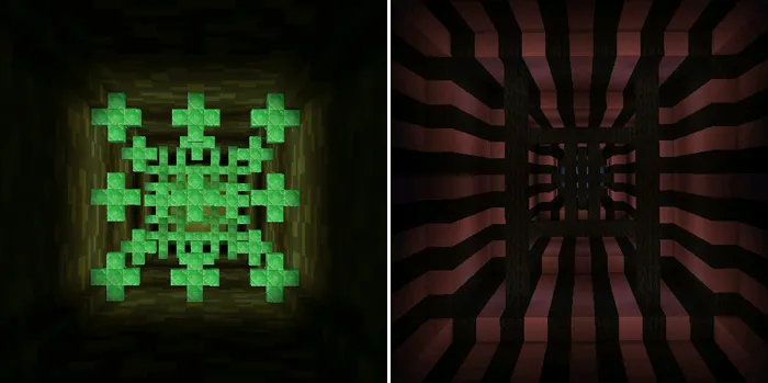 Mega Dropper 4 — Minecraft xarita, rasm 1
