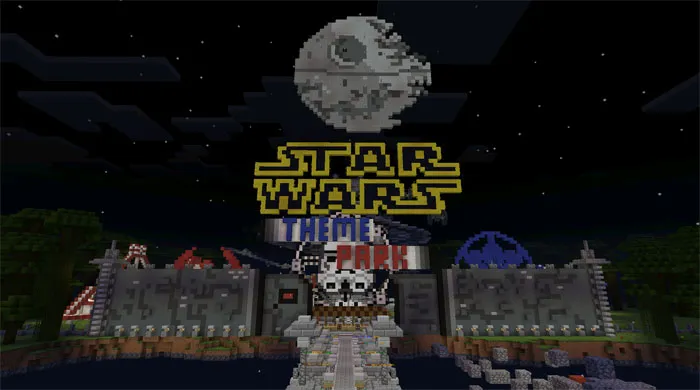 Star Wars Theme Park — Minecraft xarita, rasm 1