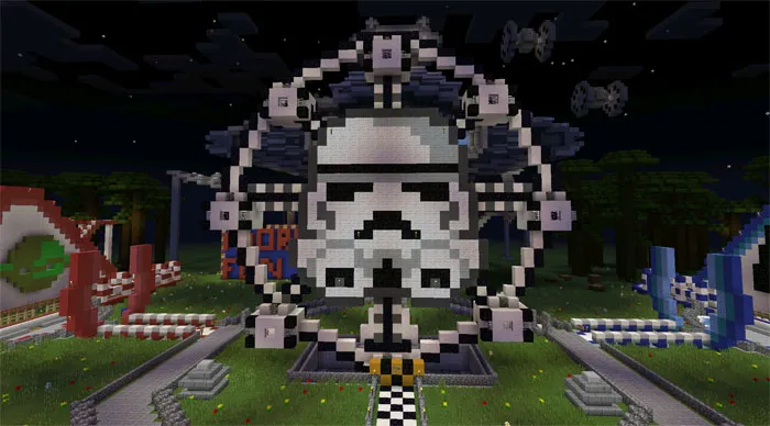 Star Wars Theme Park — Minecraft xarita, rasm 3