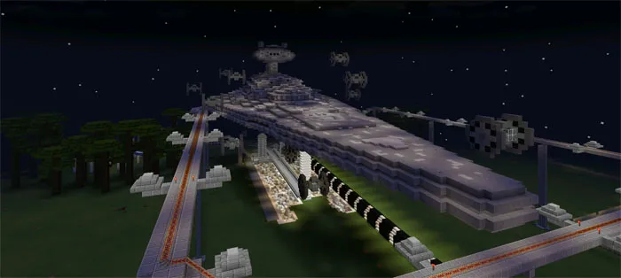 Star Wars Theme Park — Minecraft xarita, rasm 4