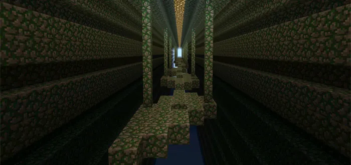 Hardcore Runner II — Minecraft xarita, rasm 1