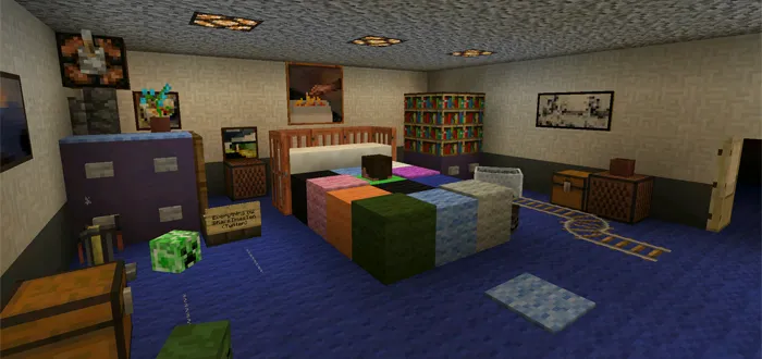 Five Nights at Freddy’s 4 — Minecraft xarita, rasm 1