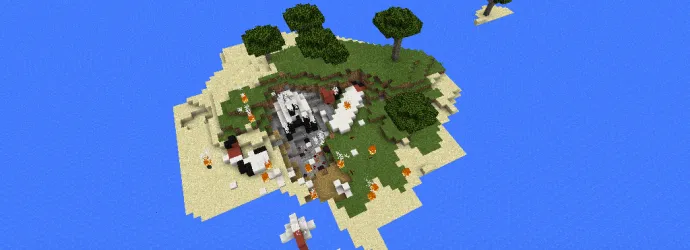 Try to survive — Minecraft xarita, rasm 1