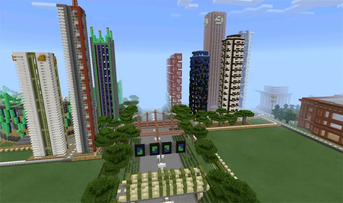 Gigantic City — Minecraft xarita, rasm 3