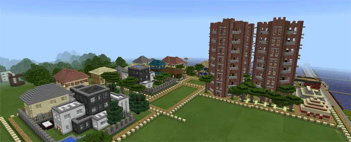 Gigantic City — Minecraft xarita, rasm 4