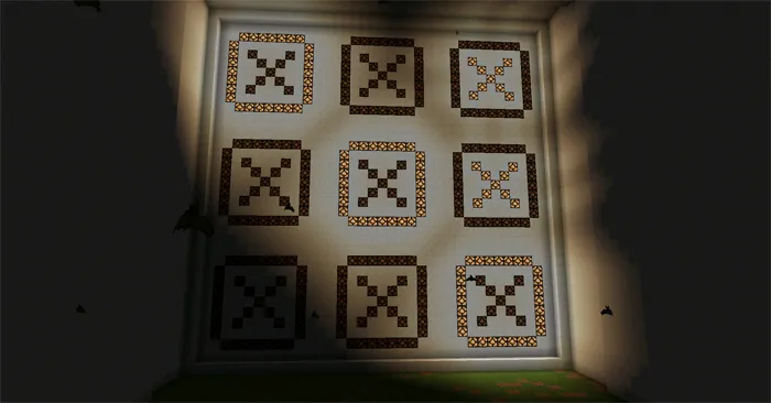 Tic-Tac-Toe — Minecraft xarita, rasm 2