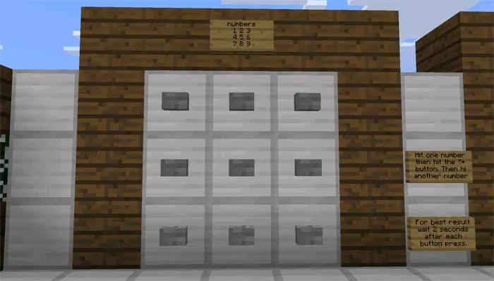 Redstone Calculator — Minecraft xarita, rasm 2