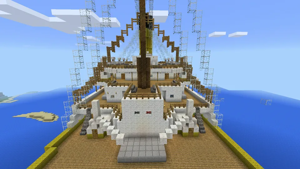 Titanic — Minecraft xarita, rasm 2