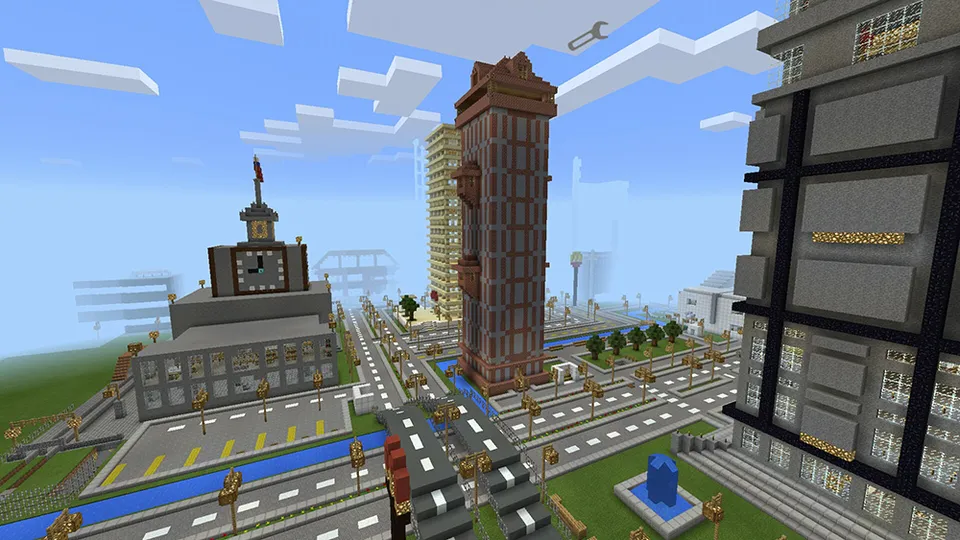 New Vegas City — Minecraft xarita, rasm 2