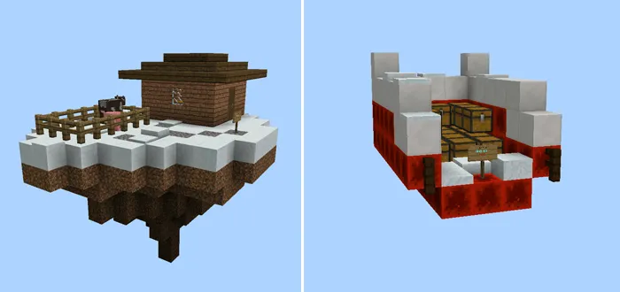 Christmas Skyblock — Minecraft xarita, rasm 4