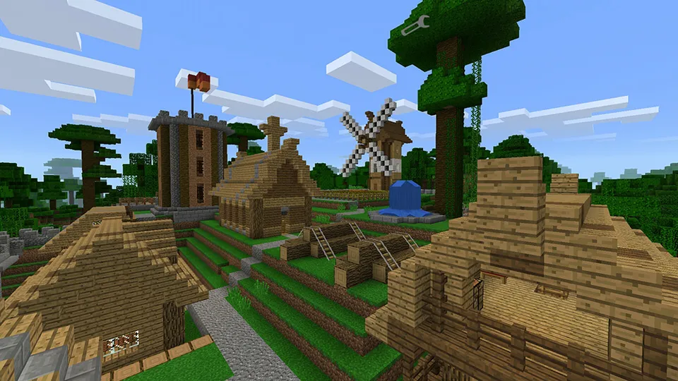 Jungle Castle — Minecraft xarita, rasm 3