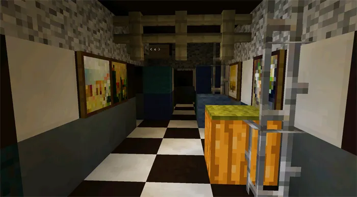 Pocket Nightmare: The Horror Attraction — Minecraft xarita, rasm 3