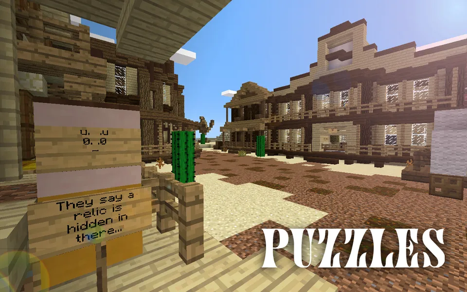 Drought - Western Adventure — Minecraft xarita, rasm 4