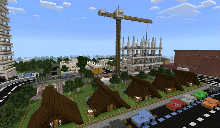 Ciudad City — Minecraft xarita, rasm 1