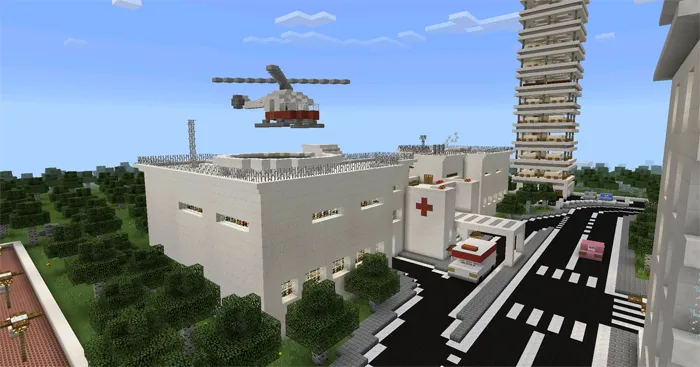 Ciudad City — Minecraft xarita, rasm 2