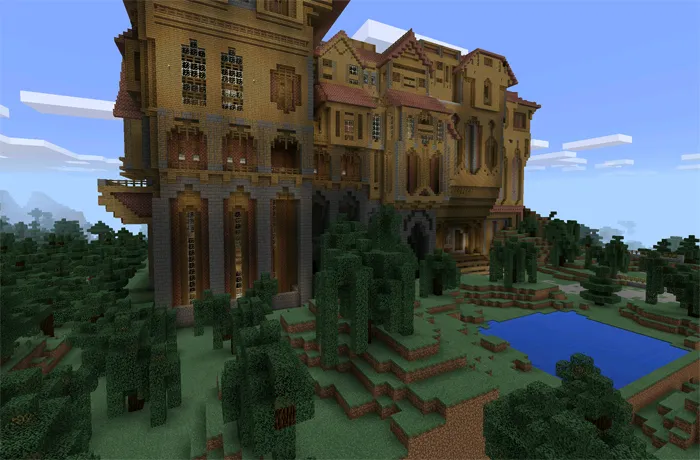 Herobrine Mansion — Minecraft xarita, rasm 2