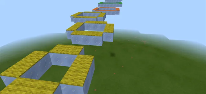 Xrun Speed Run — Minecraft xarita, rasm 1