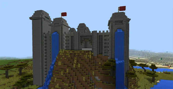 Big Castle — Minecraft xarita, rasm 1