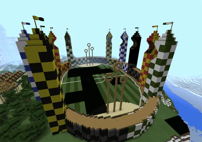 Hogwarts — Minecraft xarita, rasm 2