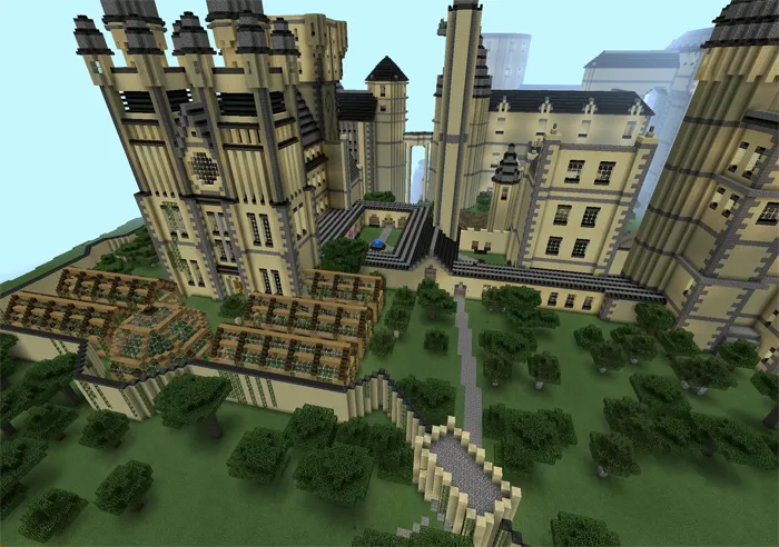Hogwarts — Minecraft xarita, rasm 3